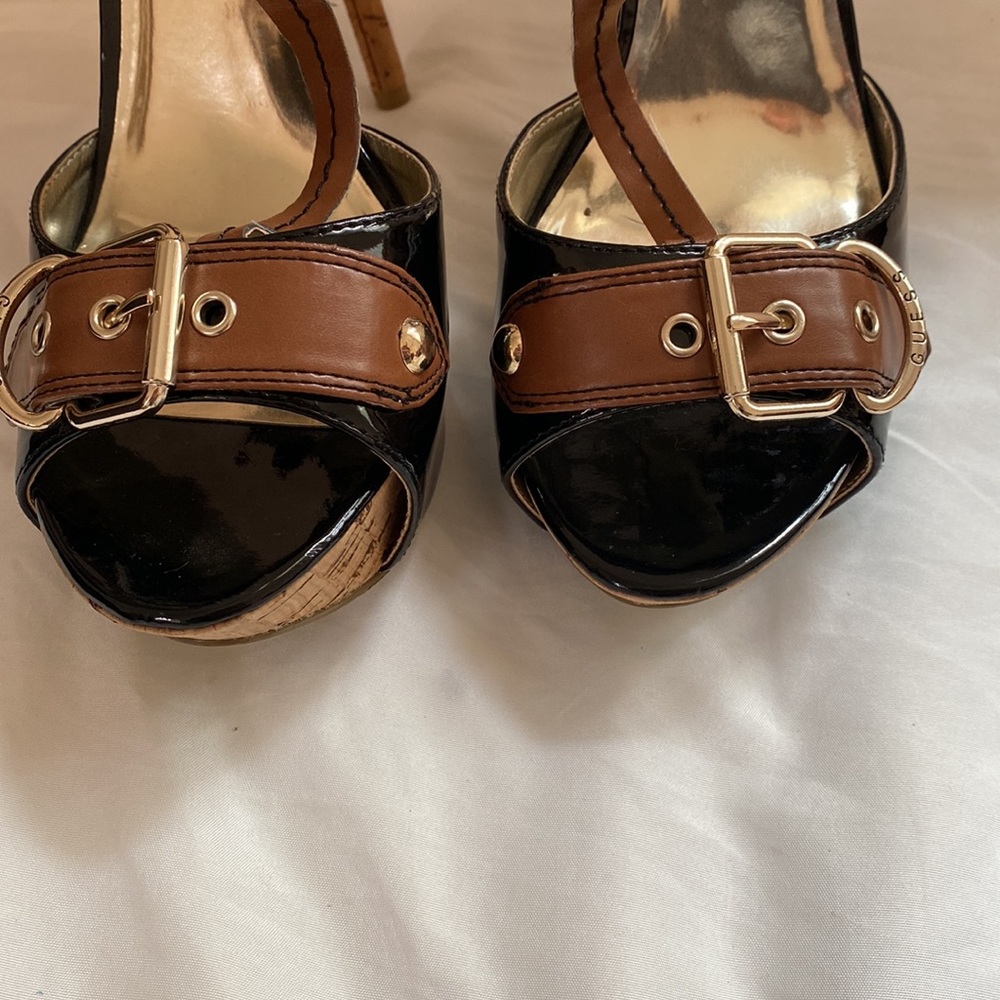 NWT.  Guess TStrap Heels 8 - Picture 6 of 6